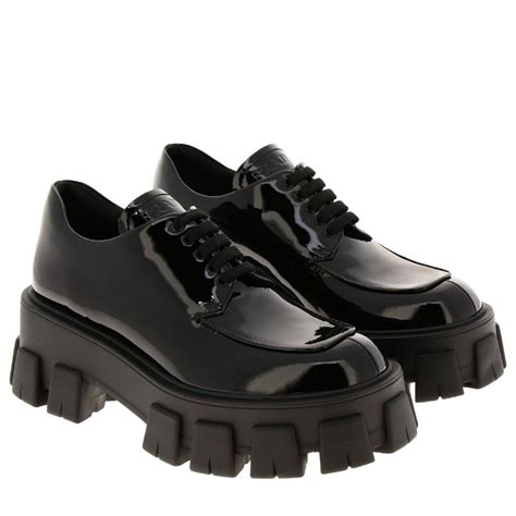 prada oxford shoes women|Prada women's Oxford shoes.